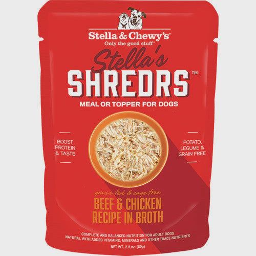 Stella &amp; Chewy&#39;s Dog Shredrs Beef &amp; Chicken 2.8oz