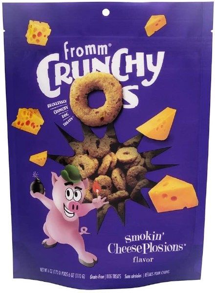 Fromm Dog Crunchy O&#39;s Cheese Flavor 6oz