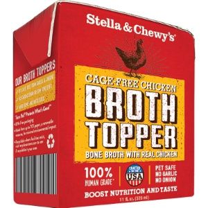 Stella &amp; Chewy&#39;s Dog Broth Topper Chicken 11oz