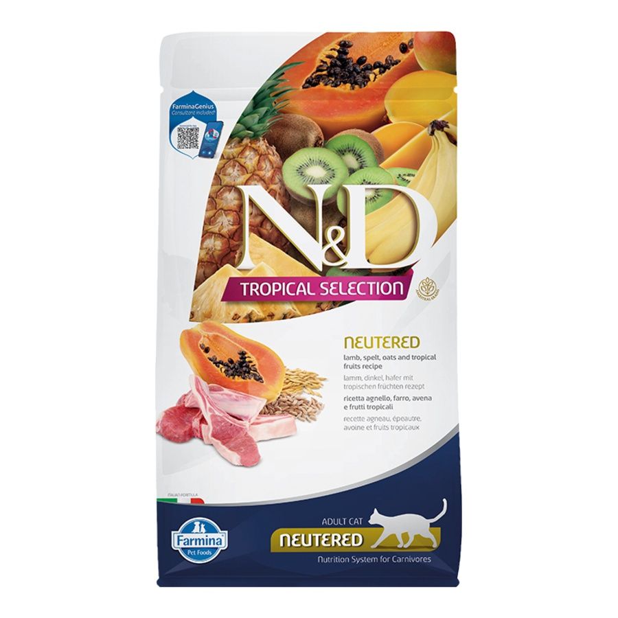 Farmina Cat Tropical SelectionLamb Neutered 3.3lb