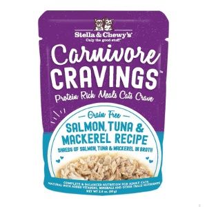 Stella &amp; Chewy's Cat Carnivore Cravings Salmon, Tuna &amp; Mackerel 2.8oz