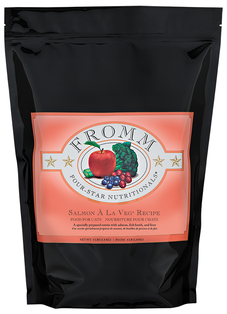 Fromm Cat 4 Star Salmon A La Veg, Size: 4lb