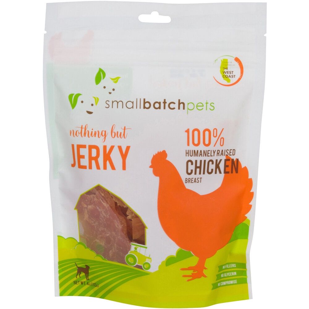 SmallBatch Dog Chicken Jerky 4oz