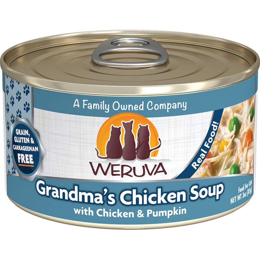 Weruva Cat Chicken Soup Can, Size: 3oz