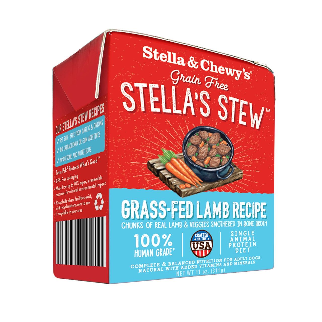Stella &amp; Chewy&#39;s Dog Stew Grassfed Lamb 11oz
