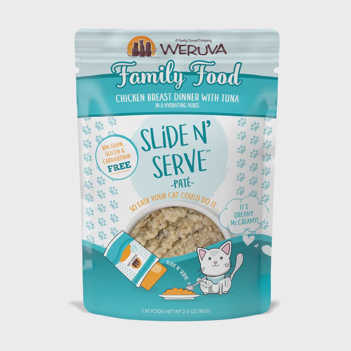 Weruva Cat Slide &amp; Serve Jeopurrdy Pouch 5.5oz