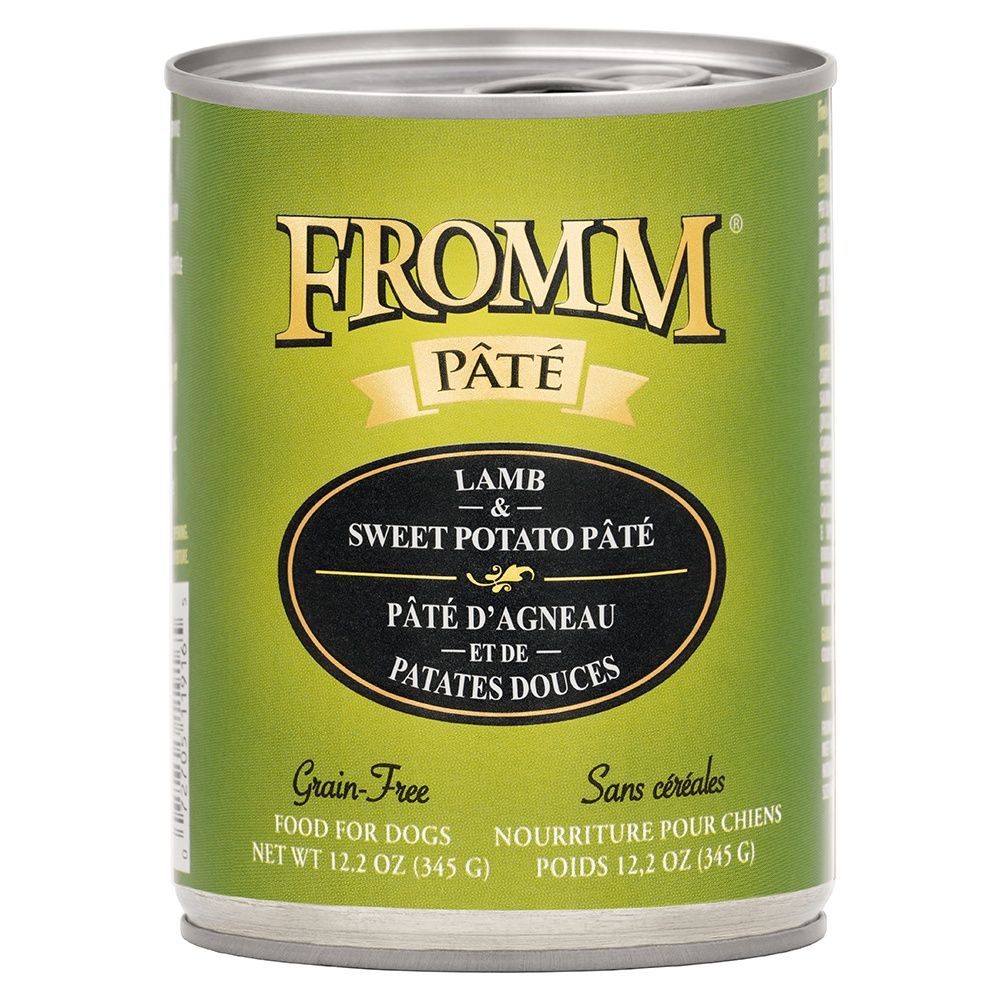 Fromm Dog Lamb &amp; Sweet Potato Pate Can 12.2oz