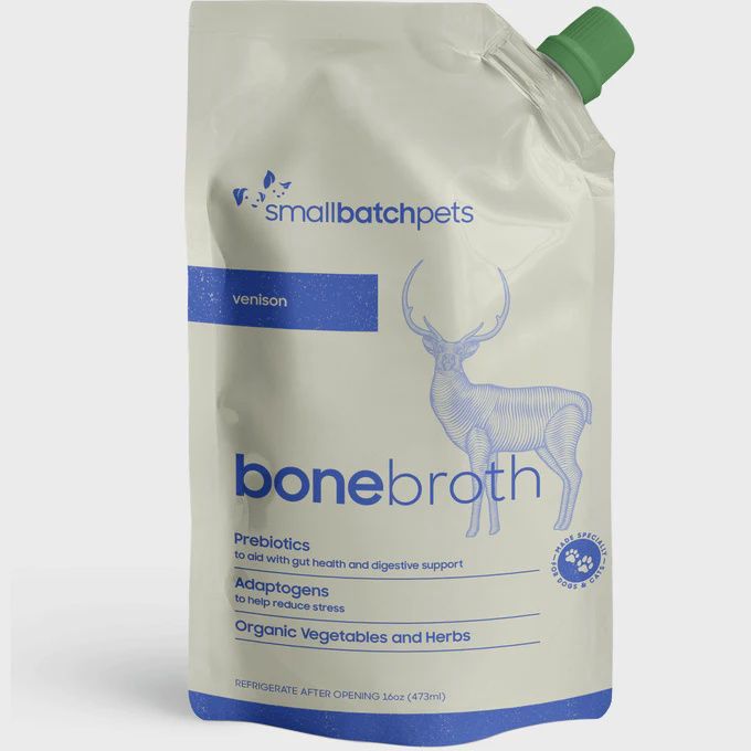 SmallBatch Organic Venison Bone Broth 16oz