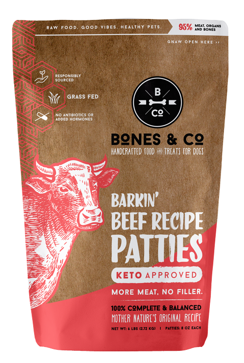 Bones &amp; Co Dog Frozen Grain Free Beef