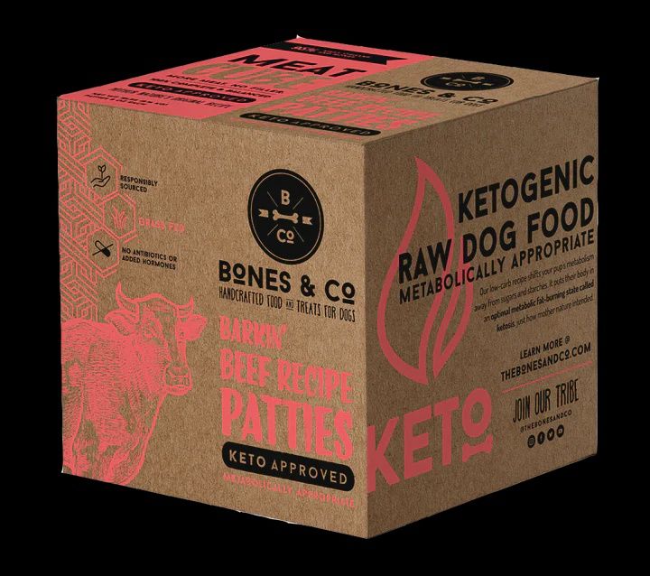 Bones &amp; Co Dog Frozen Grain Free Beef