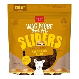 CloudStar Dog Wag More Sliders Grain Free BBQ Chicken 8oz