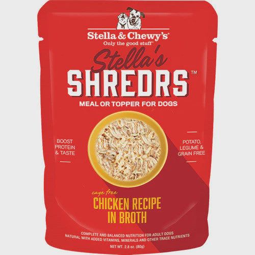 Stella &amp; Chewy&#39;s Dog Shredrs Chicken 2.8oz