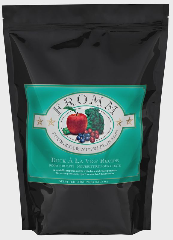 Fromm Cat 4 Star Duck A Veg 4lb