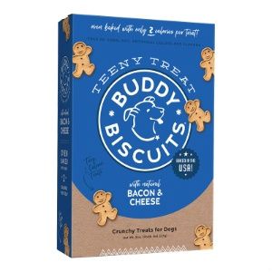 CloudStar Dog Buddy Biscuits Teeny Bacon &amp; Cheese 8oz