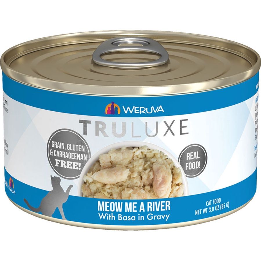 Weruva Cat Truluxe Meow Me A River Can, Size: 3oz