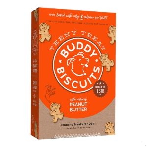 CloudStar Dog Buddy Biscuits Teeny Peanut Butter 8oz