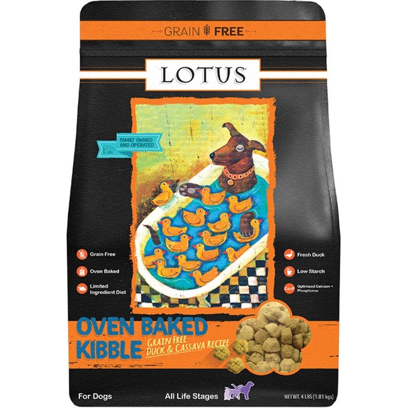 Lotus Dog Grain Free Duck &amp; Cassava 4lb