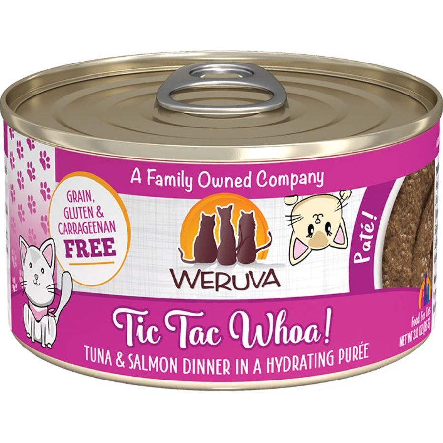 Weruva Cat Pate Tic Tac Whoa Can, Size: 3oz