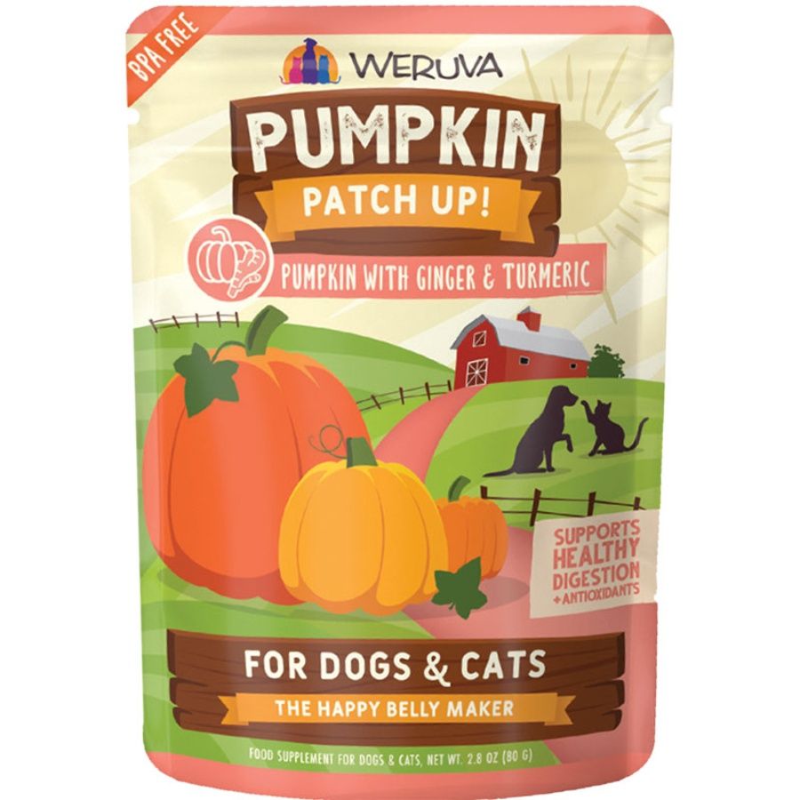 Weruva Dog &amp; Cat Pumpkin Ginger Pouch 2.8oz