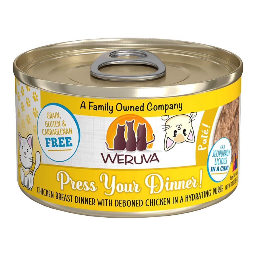 Weruva Cat Pate Press Your Dinner 3oz