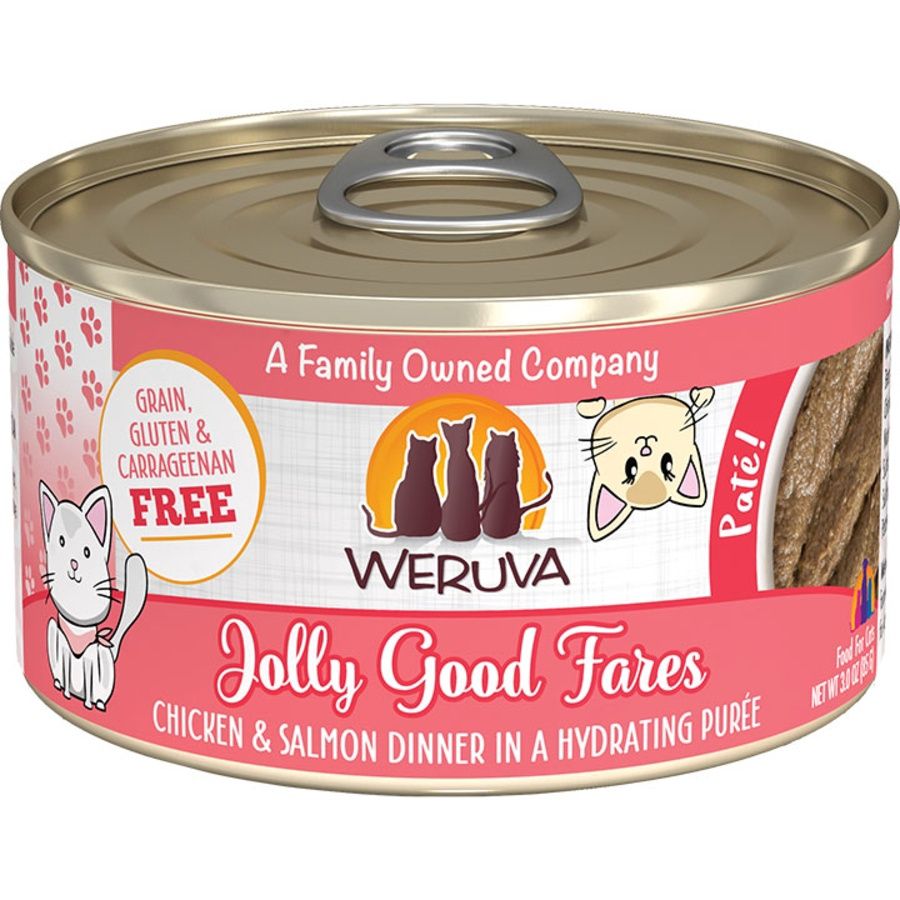 Weruva Cat Pate Jolly Good Fares Can 3oz