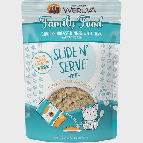 Weruva Cat Slide &amp; Serve Family Food Pouch 2.8oz