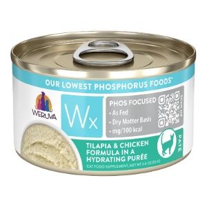 Weruva Cat Wx Tilapia &amp; Chicken Puree Can 3oz