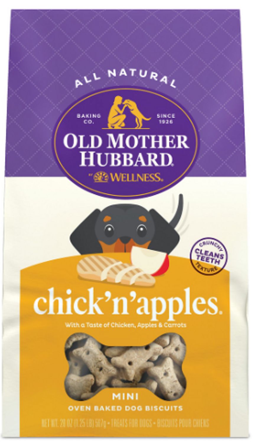 Wellness Dog Old Mother Hubbard Chicken &amp; Apple Mini 20oz
