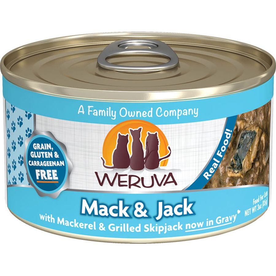 Weruva Cat Mack &amp; Jack Can, Size: 3oz
