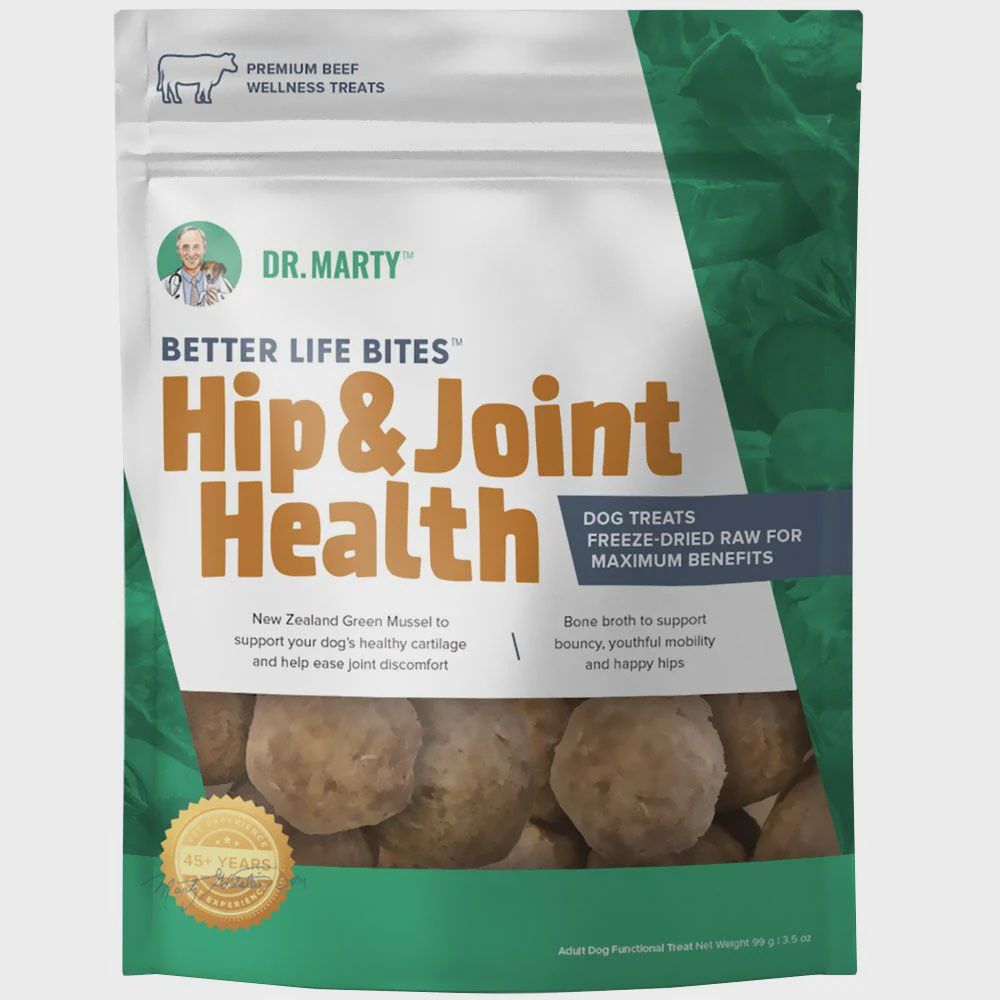 Dr. Marty Dog Treat Hip And Joint Health Bites, Size: 3.5 Oz
