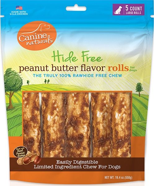 Canine Naturals Dog Large Rolls 5pk