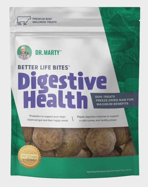 Dr. Marty Dog Treat Digestive Health Bites, Size: 3.5 Oz