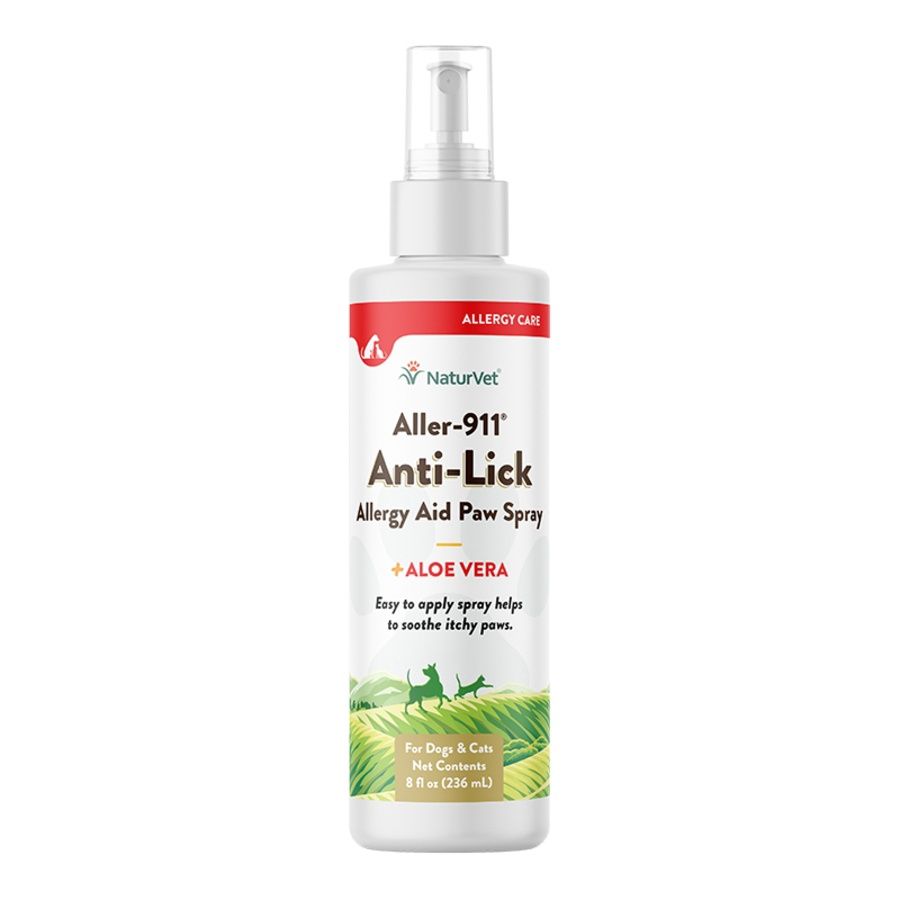 NaturVet Dog Allergy-911 Paw Spray 8oz