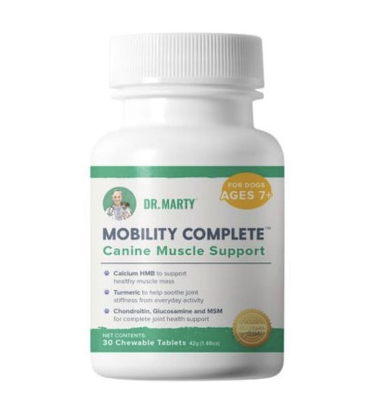 Dr. Marty Dog Mobility Complete Chewable Supplements 1.48oz
