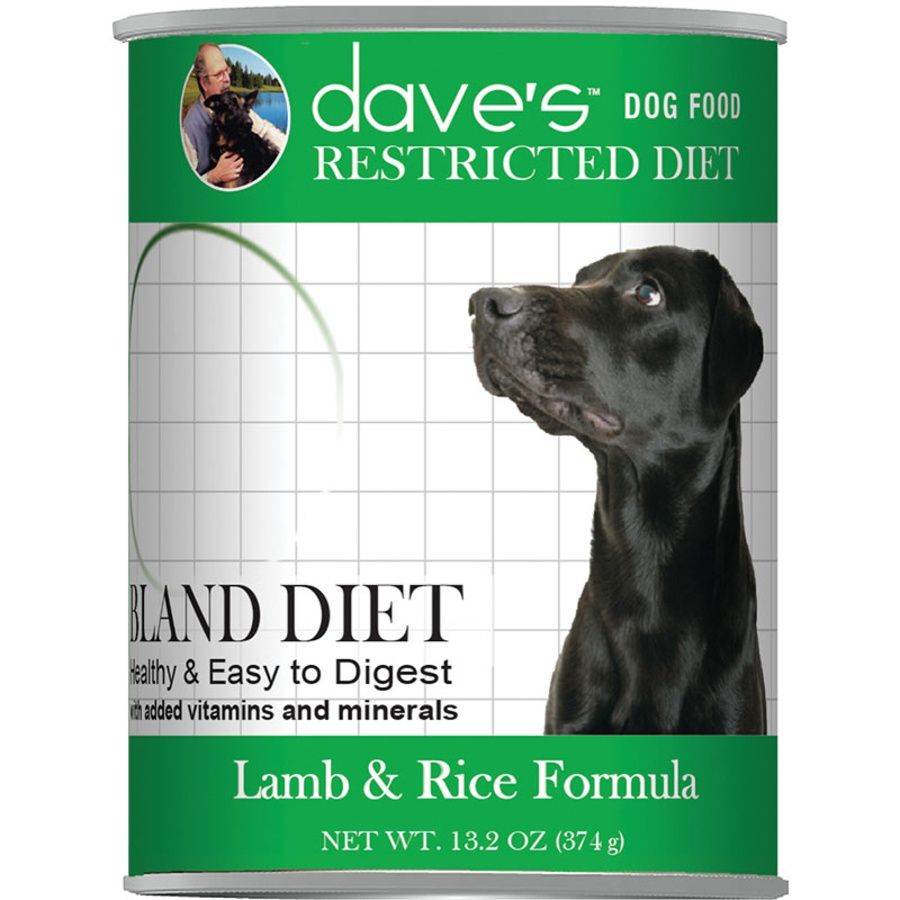 Dave&#39;s Dog Restricted Diet Lamb &amp; Rice 13.2oz