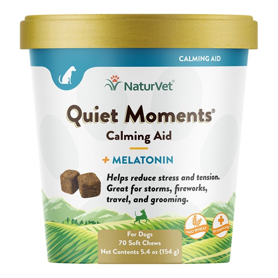 NaturVet Dog Quiet Moments Calm Chew, Size: 70 Count