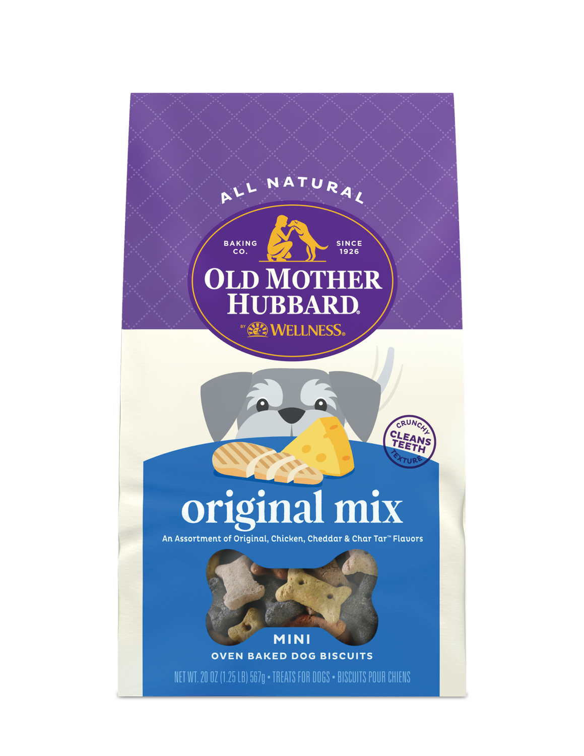 Wellness Dog Old Mother Hubbard Original Mix Mini 20oz