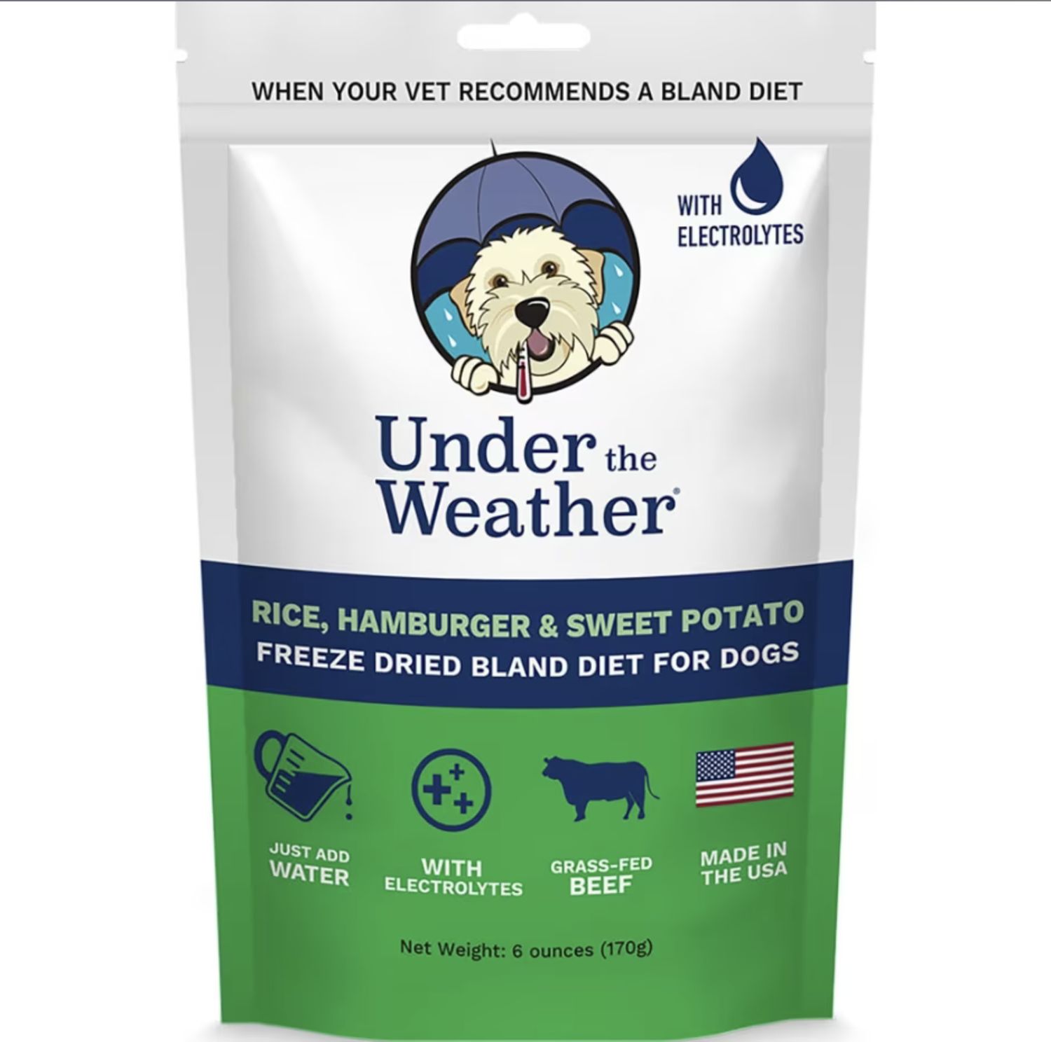Under The Weather Rice, Hamburger &amp; Sweet Potato 6oz