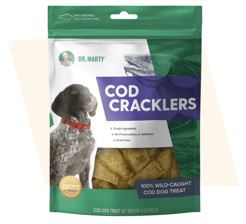 Dr. Marty Dog Treat Cod Cracklers
