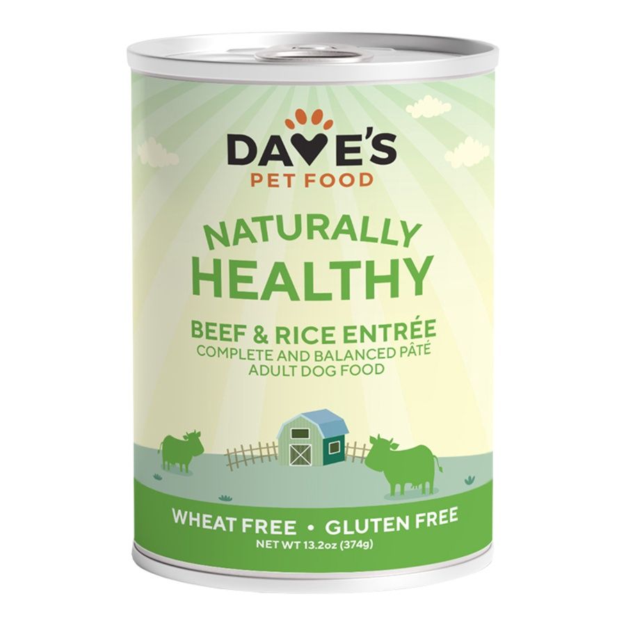 Dave&#39;s Dog Naturally Healthy Beef &amp; Rice 13.2oz