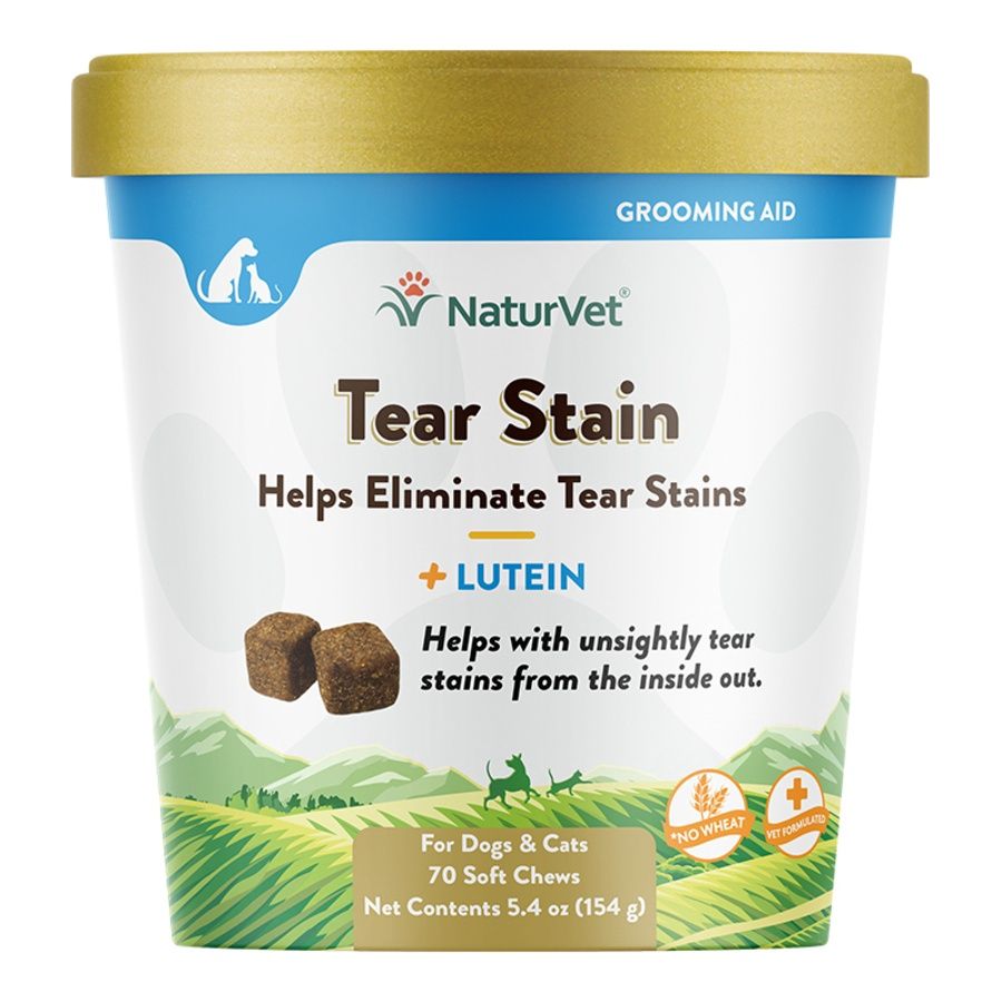 NaturVet Dog &amp; Cat Tear Stain Plus Chew 70 Count