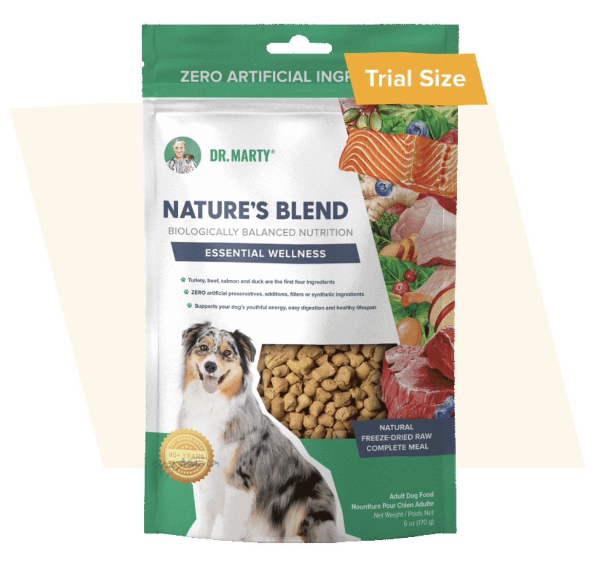 Dr. Marty Dog Nature&#39;s Blend Essential Wellness, Size: 6oz