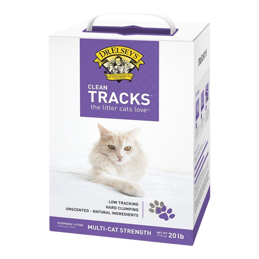Dr. Elsey&#39;s Clean Tracks Clumping Litter 20lb
