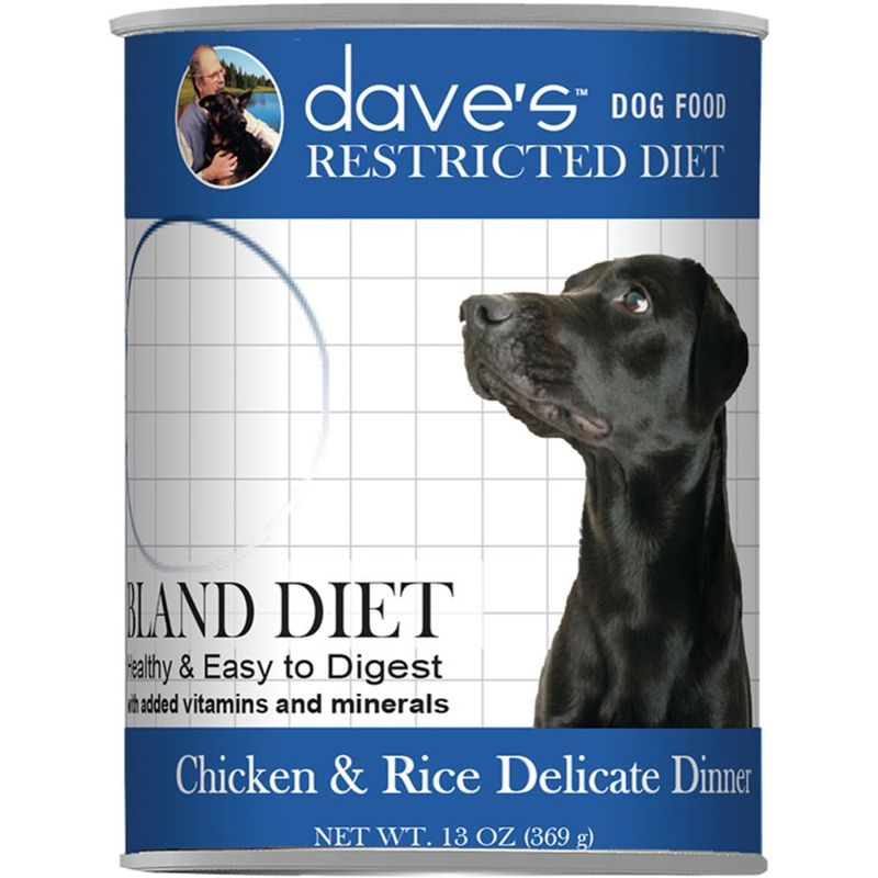 Dave's Dog Restricted Diet Chicken &amp; Rice 13.2oz