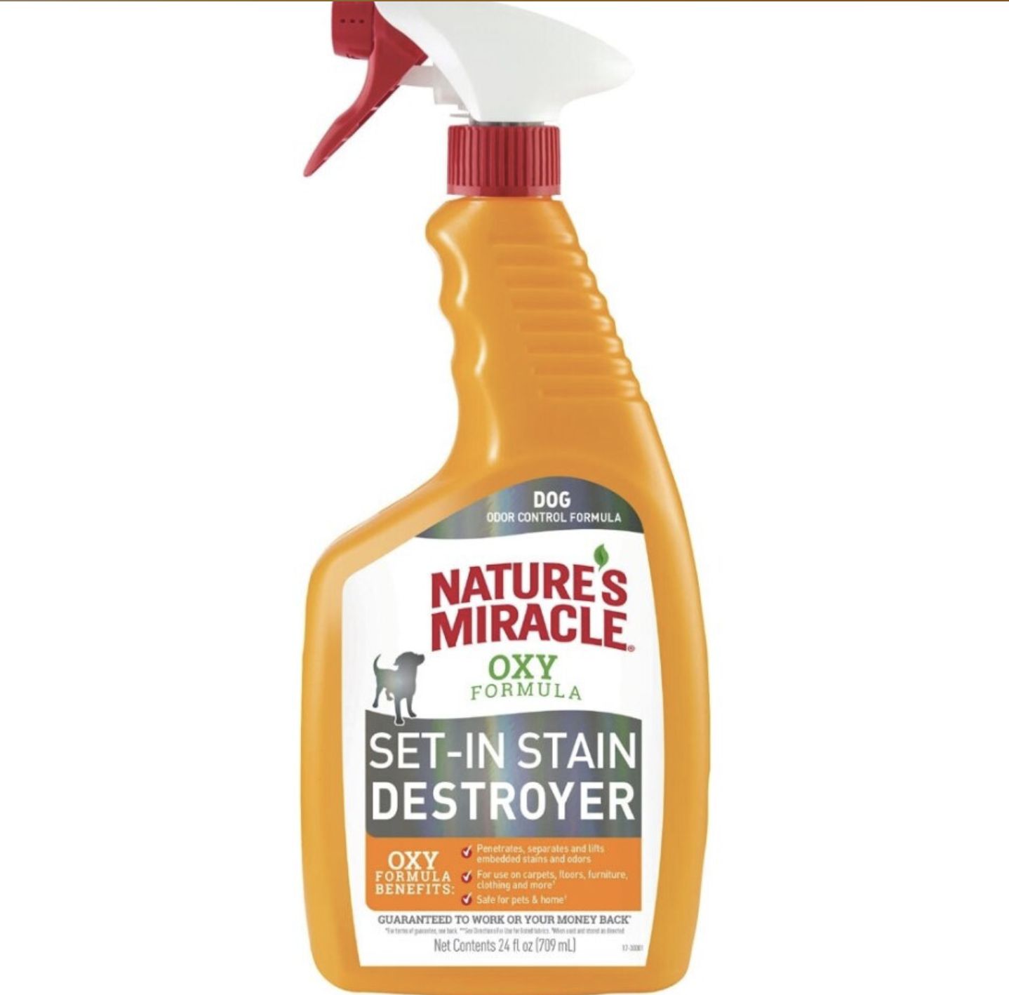 Nature&#39;s Miracle Dog Oxy Formula Spray 24oz