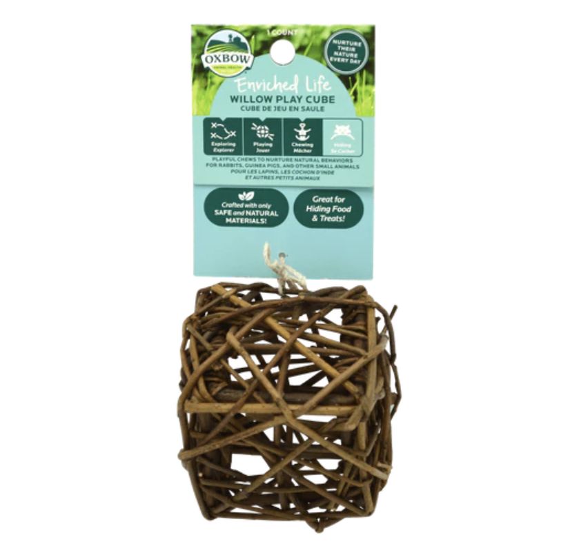 Oxbow Enriched Life Willow Play Cube
