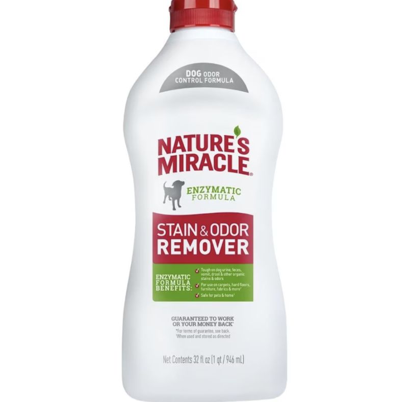 Nature&#39;s Miracle Dog Stain &amp; Odor Remover Pour