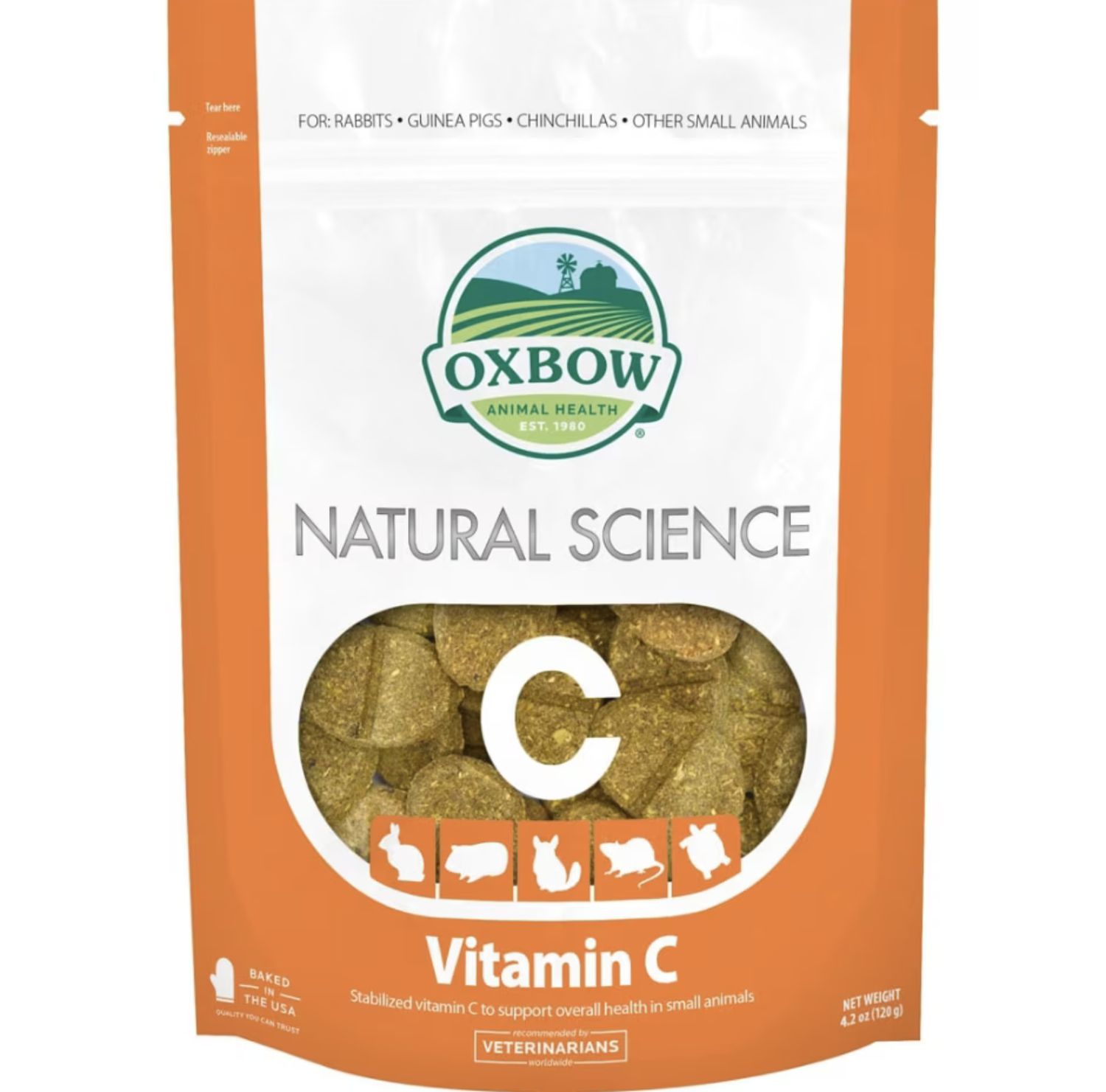 Oxbow Natural Science Vitamin C Support Supplement 4.2oz