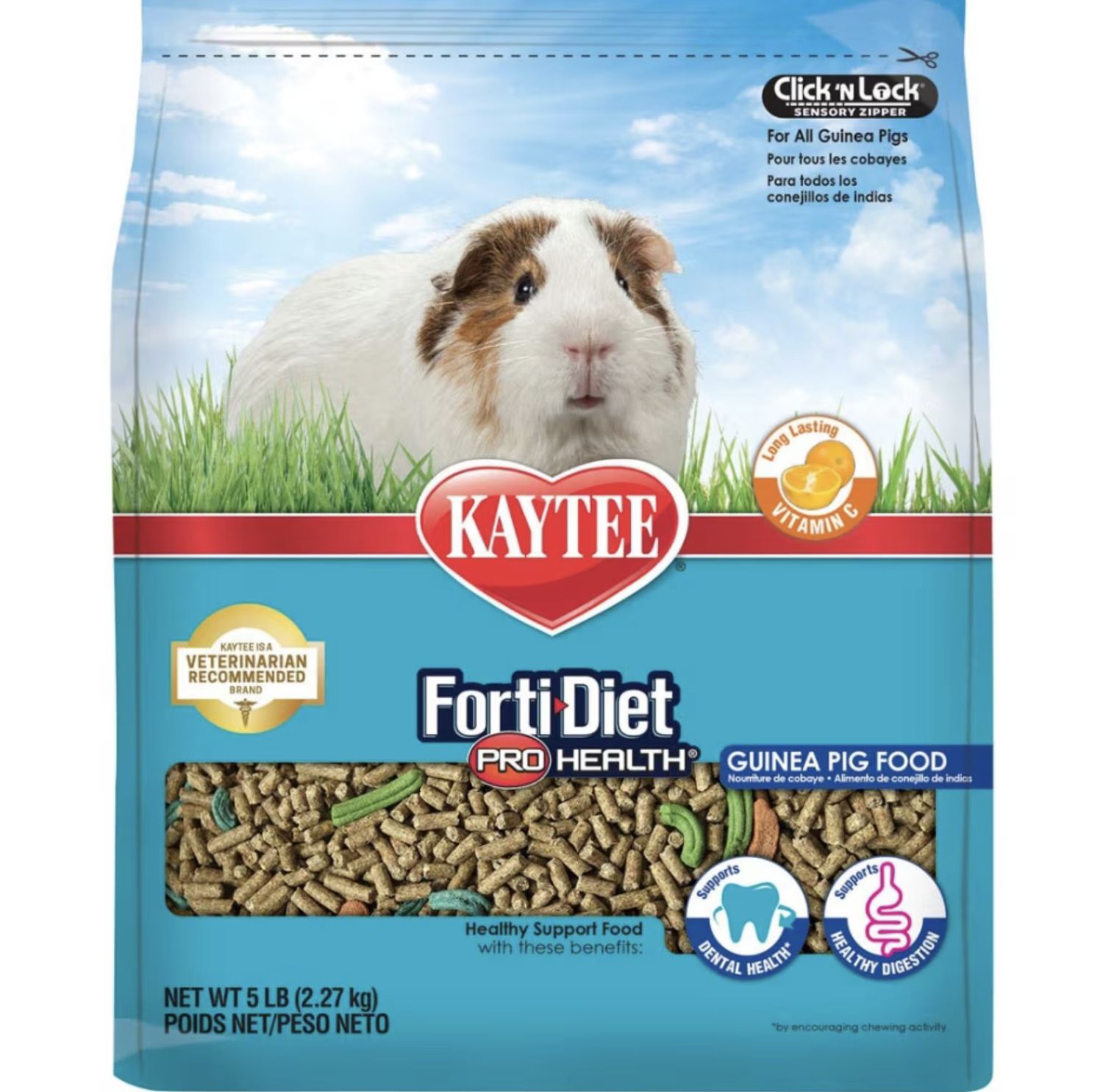 Kaytee Forti-Diet Pro Health Guinea Pig Food 5lb