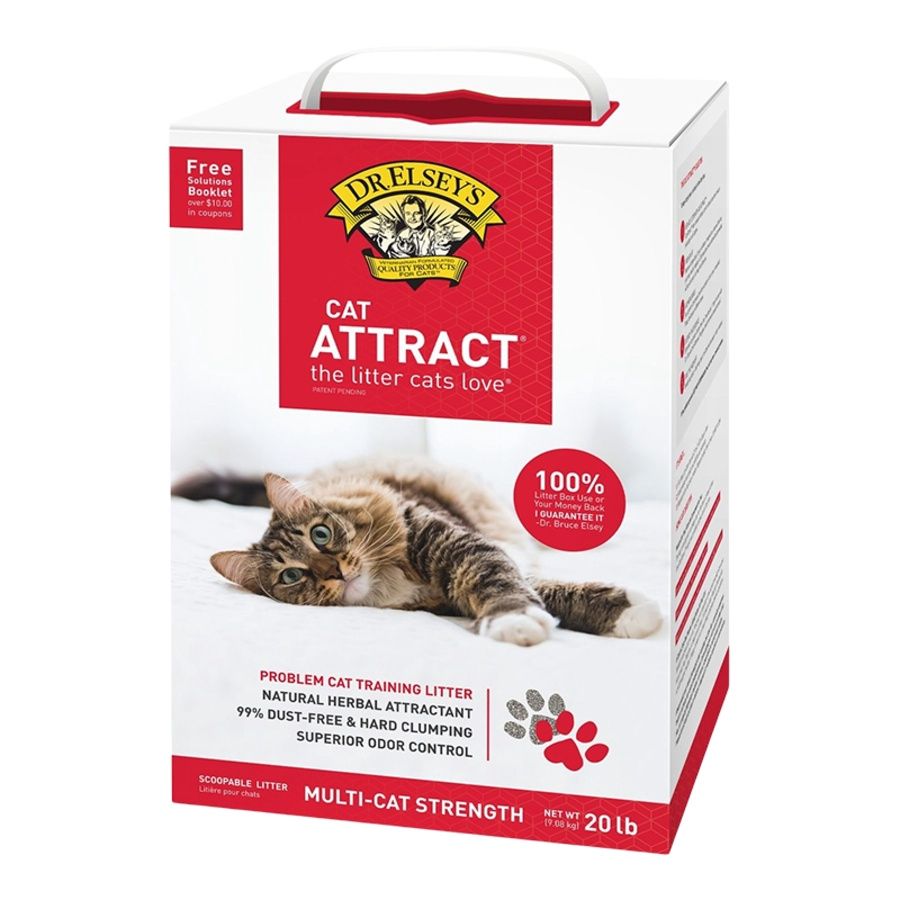 Dr. Elsey&#39;s Cat Attract Clumping Litter, Size: 20lb